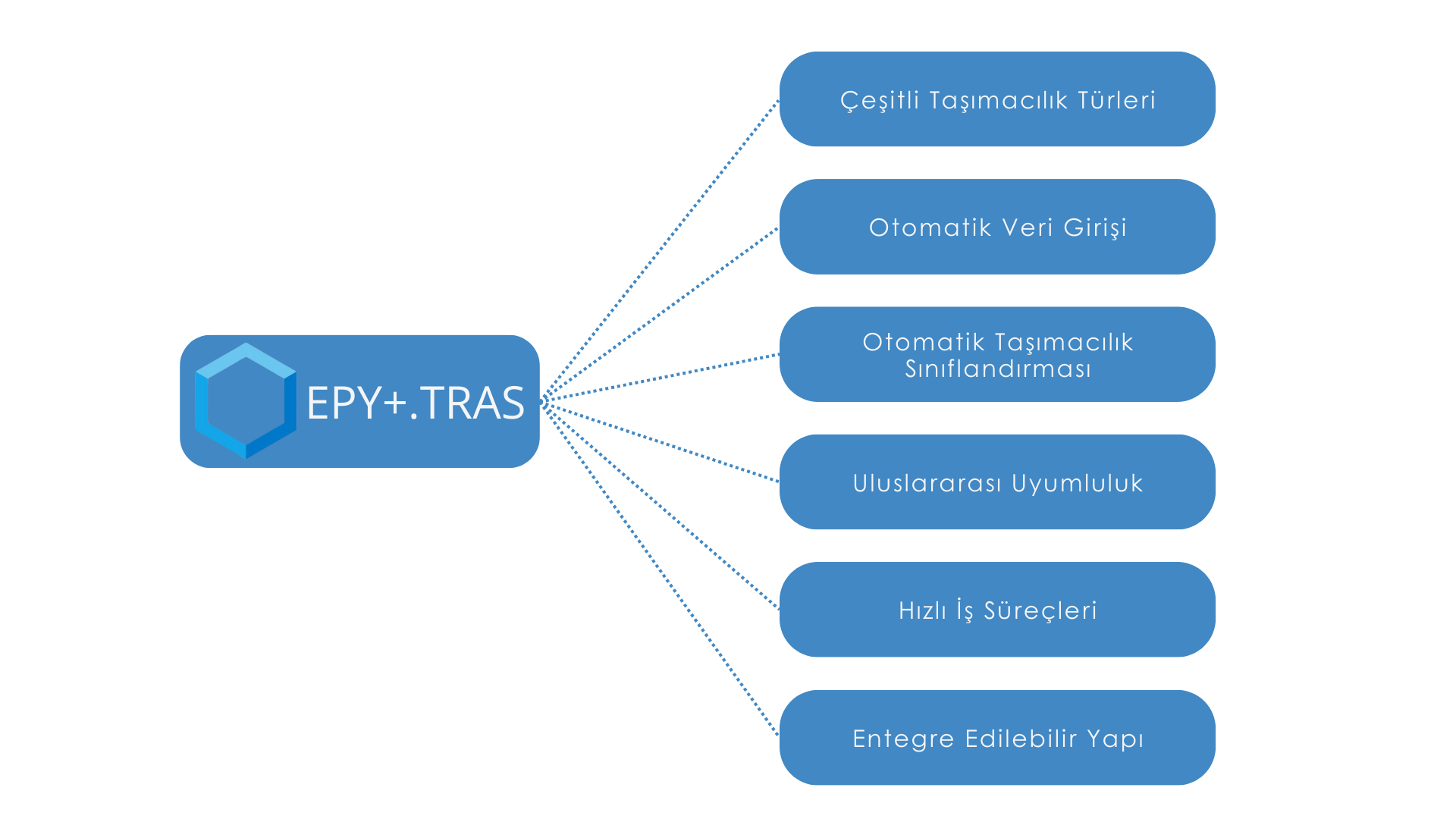 EPY TRAS Taşımacılık Modülü ile Taşımacılık Sınıflandırması